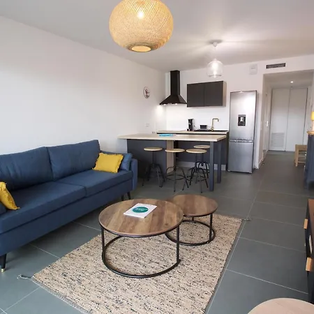 - T2 - Hypercentre - Climatise - Couple Apartamento Capbreton